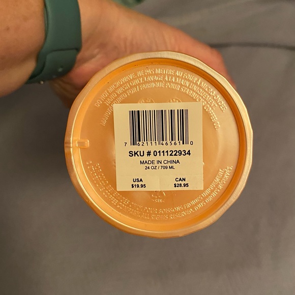 Starbucks Tumbler, Blush Pink Peach Starbucks Kaleidoscope Tumbler Summer 2021 - Picture 2 of 4